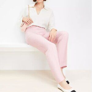 LOFT Peony Pink Julie Rivera Pants